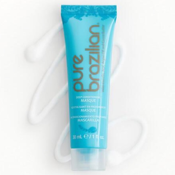 5/$25 New Pure Brazilian Deep Conditioning Keratin Hair Masque Deluxe Travel - Picture 1 of 5
